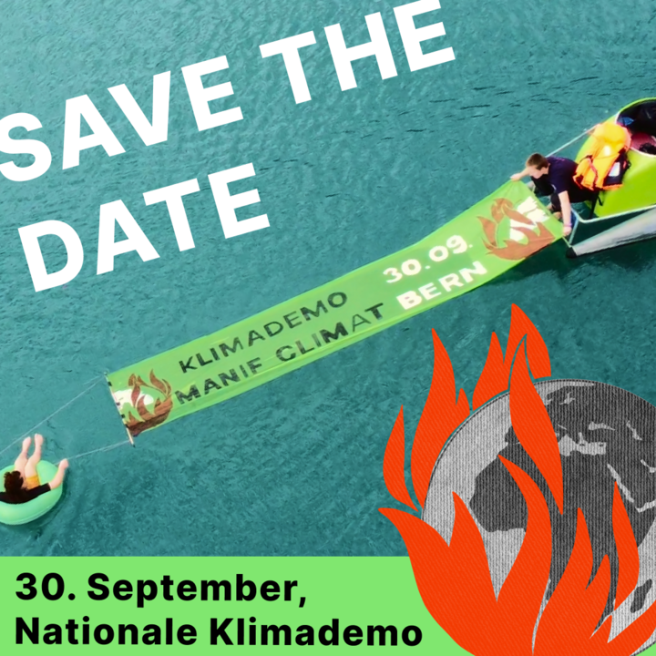 Save The Date, 30 September, Nationale Klimademo Save The Date, 30 September, Nationale Klimademo